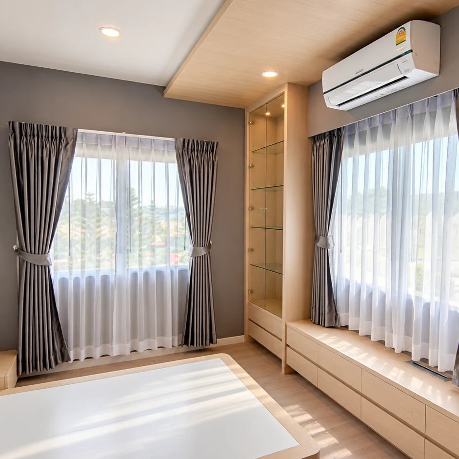 Another view of the Bangkok Townhouse bedroom